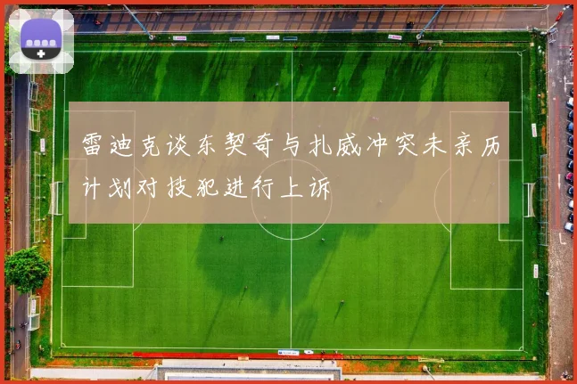 雷迪克谈东契奇与扎威冲突未亲历计划对技犯进行上诉
